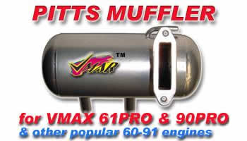 Vmar 60-90 Pitt muffler